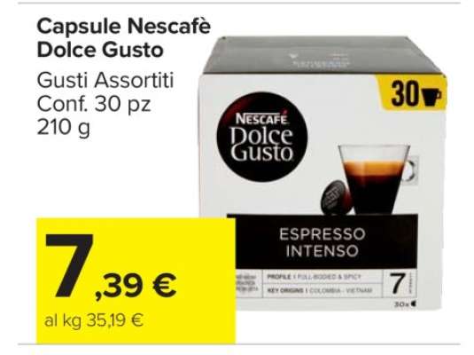 Capsule Nescafé Dolce Gusto