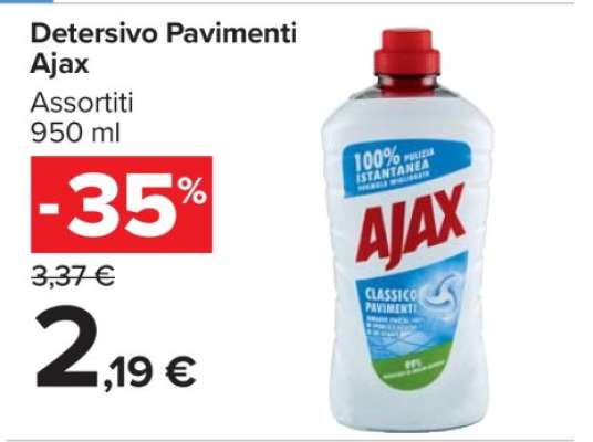 Detersivo Pavimenti Ajax