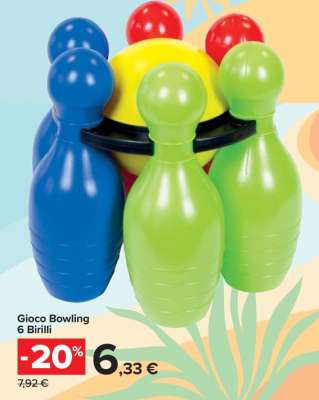 Gioco Bowling 6 Birilli