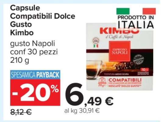 Capsule Compatibili Dolce Gusto Kimbo
