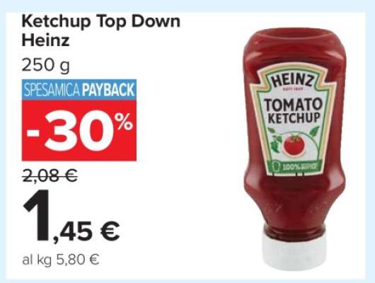 Ketchup Top Down Heinz