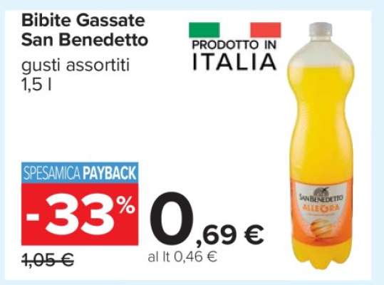 Bibite Gassate San Benedetto