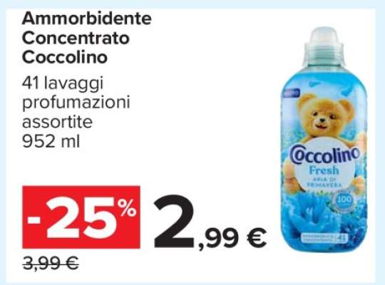 Ammorbidente Concentrato Coccolino