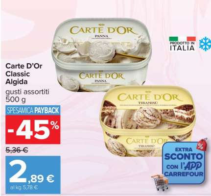 Carte D’Or Classic Algida