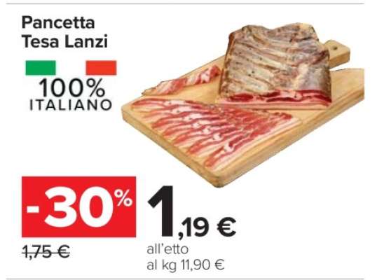 Pancetta Tesa Lanzi