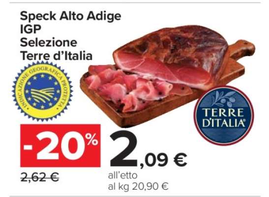 Speck Alto Adige IGP Selezione Terre d’Italia
