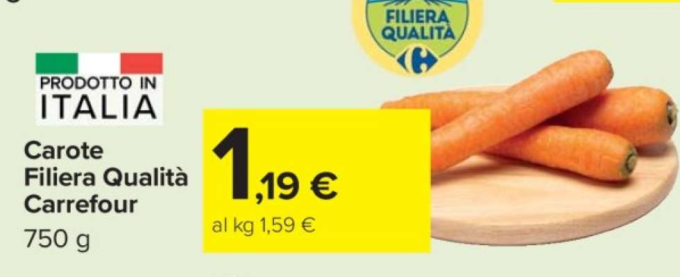 Carote Filiera Qualità Carrefour