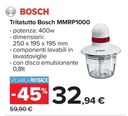Tritatutto Bosch MMRP1000