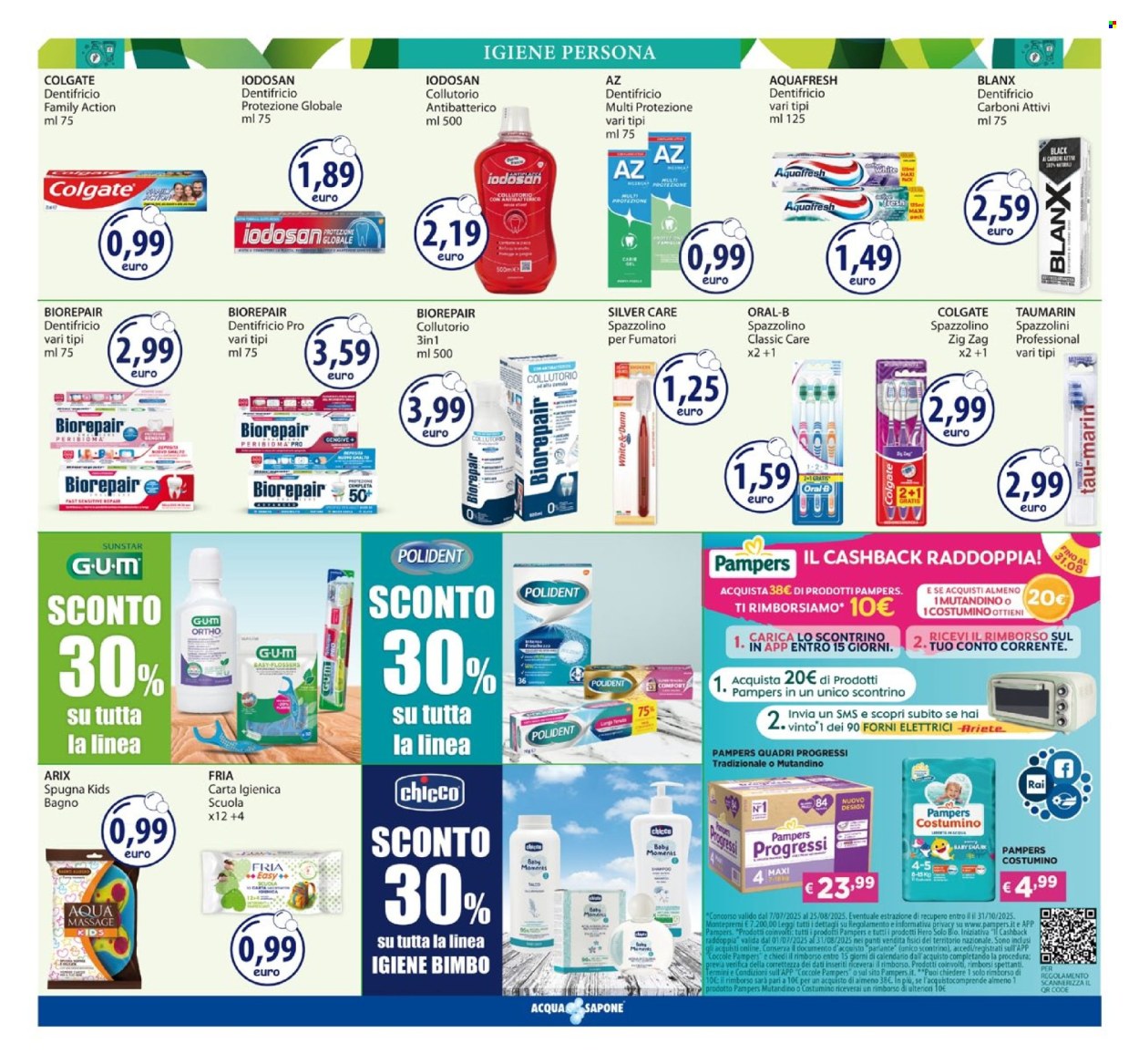 Volantino Acqua & Sapone - 28/7/2025 - 10/8/2025. Pagina 9
