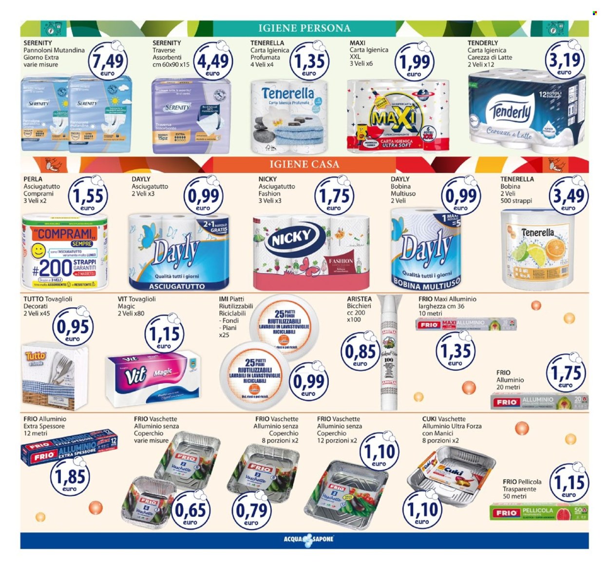 Volantino Acqua & Sapone - 28/7/2025 - 10/8/2025. Pagina 13