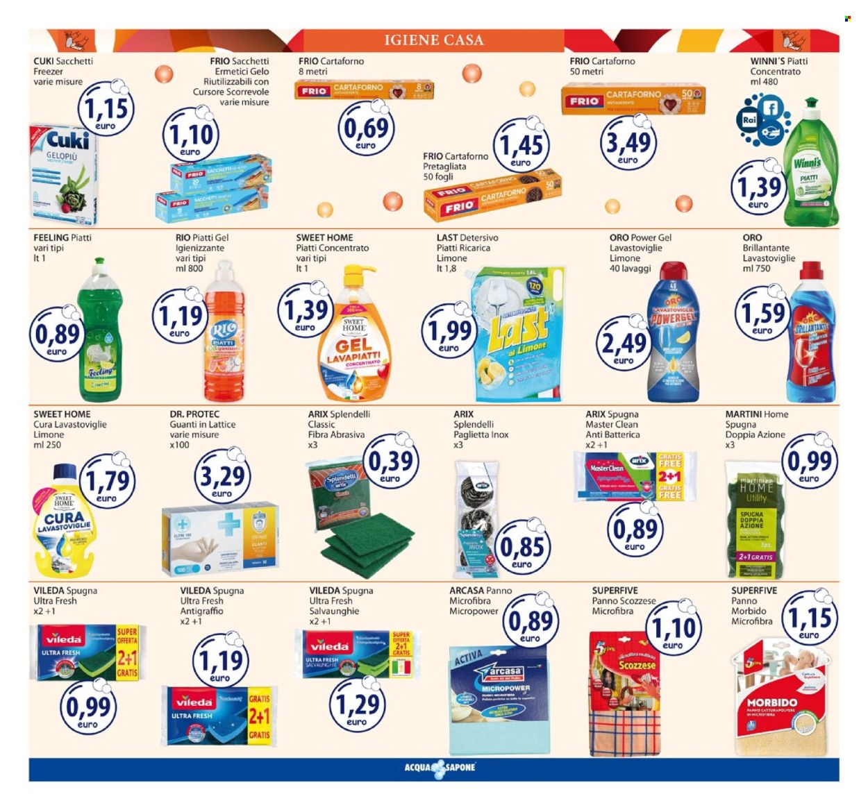 Volantino Acqua & Sapone - 28/7/2025 - 10/8/2025. Pagina 14