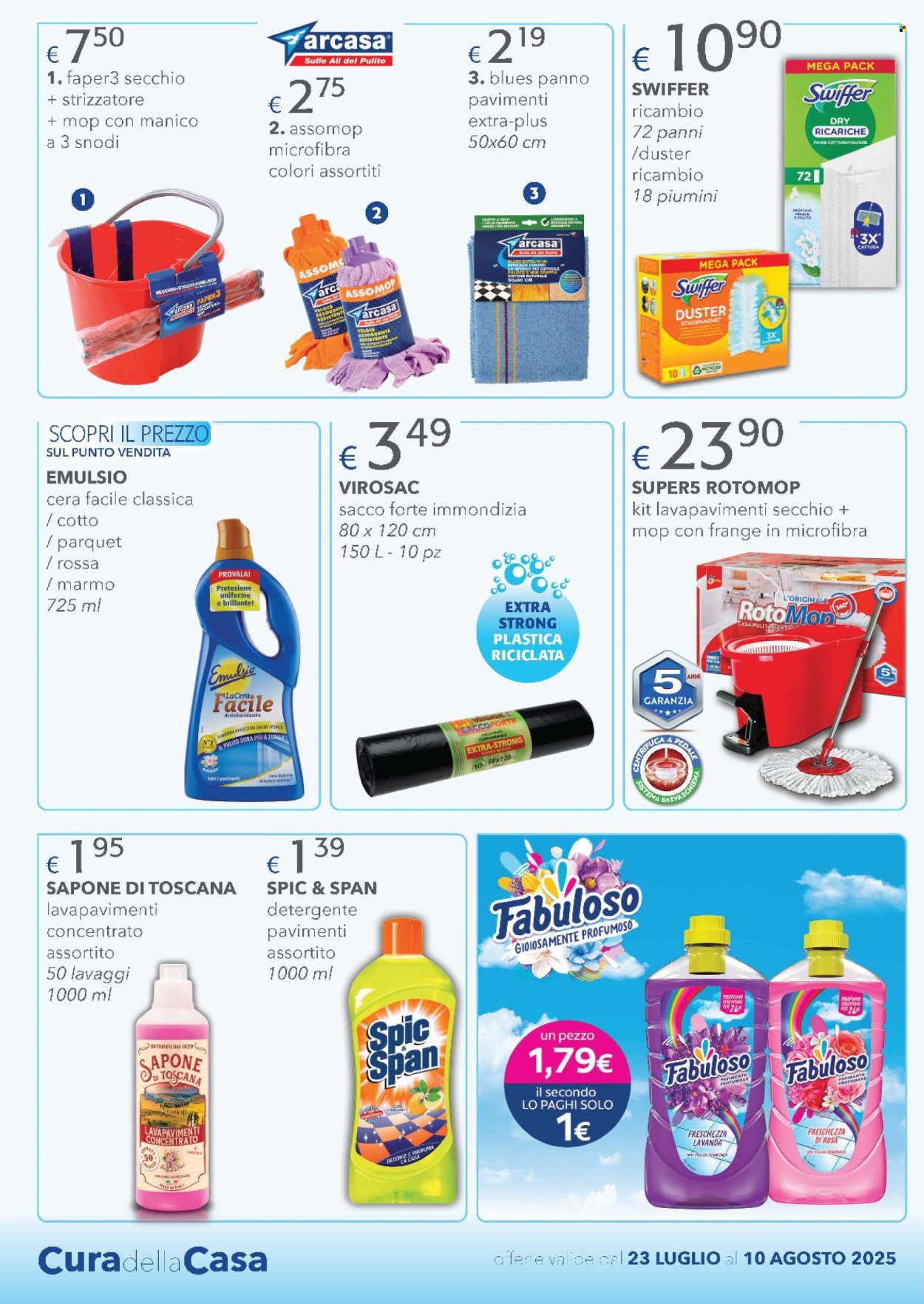 Volantino Acqua & Sapone - 23/7/2025 - 10/8/2025. Pagina 4