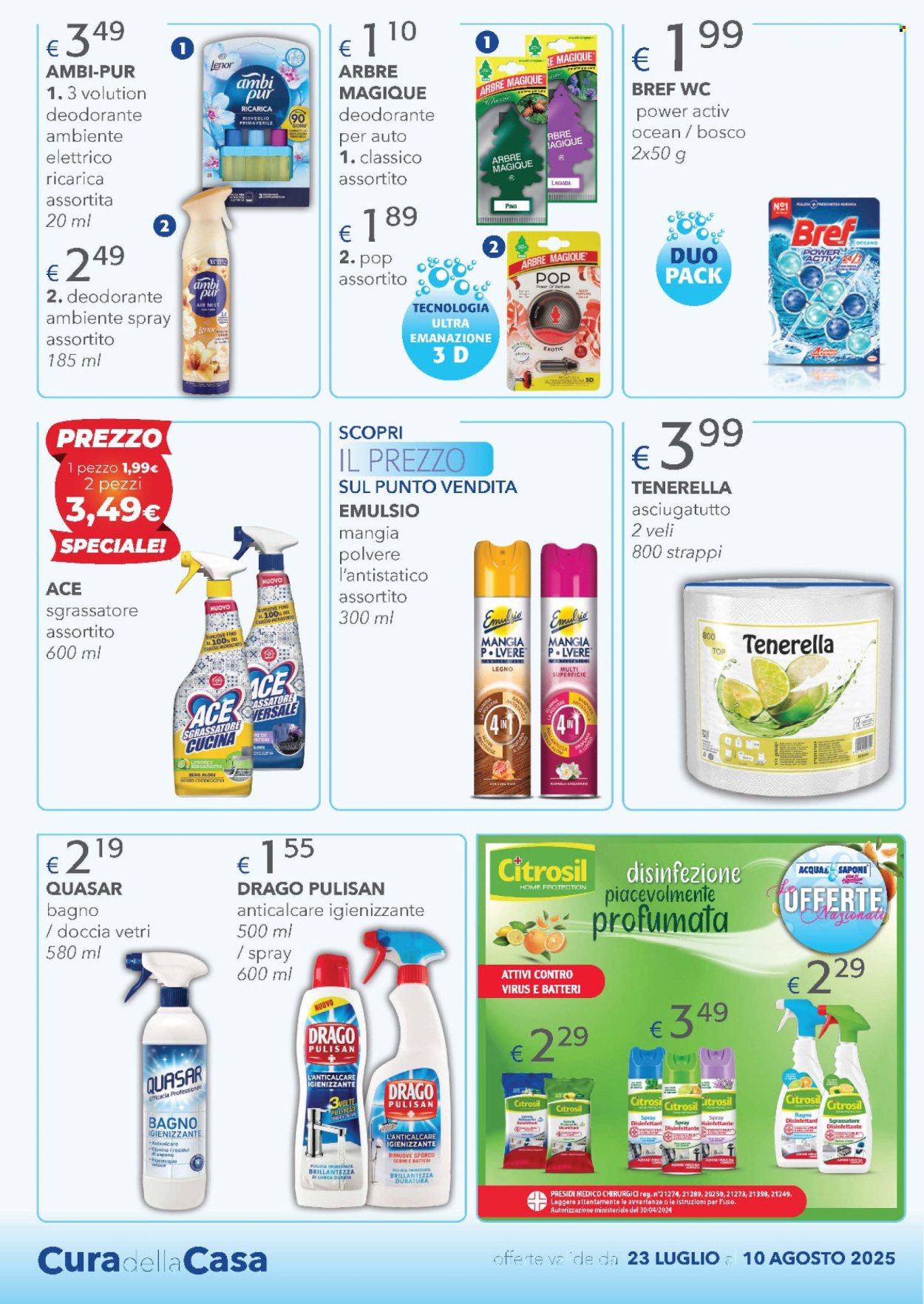 Volantino Acqua & Sapone - 23/7/2025 - 10/8/2025. Pagina 6