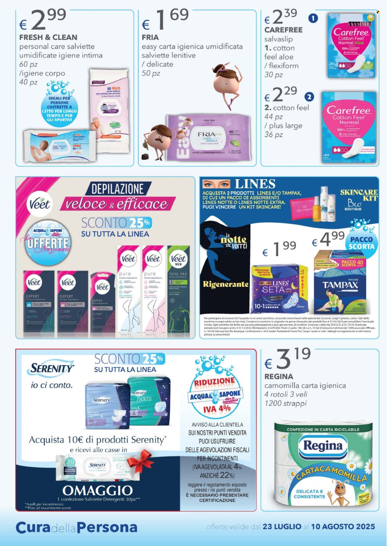 Volantino Acqua & Sapone - 23/7/2025 - 10/8/2025. Pagina 14