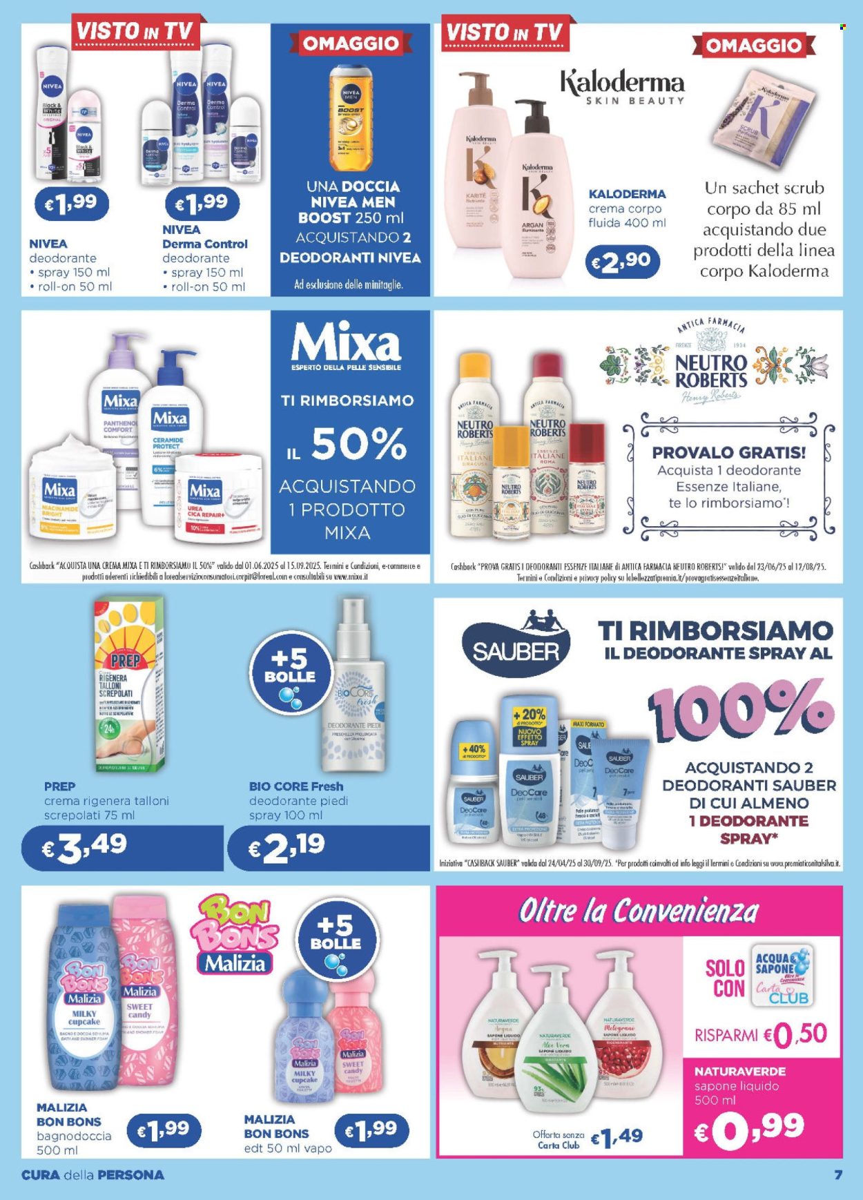 Volantino Acqua & Sapone - 24/7/2025 - 12/8/2025. Pagina 7