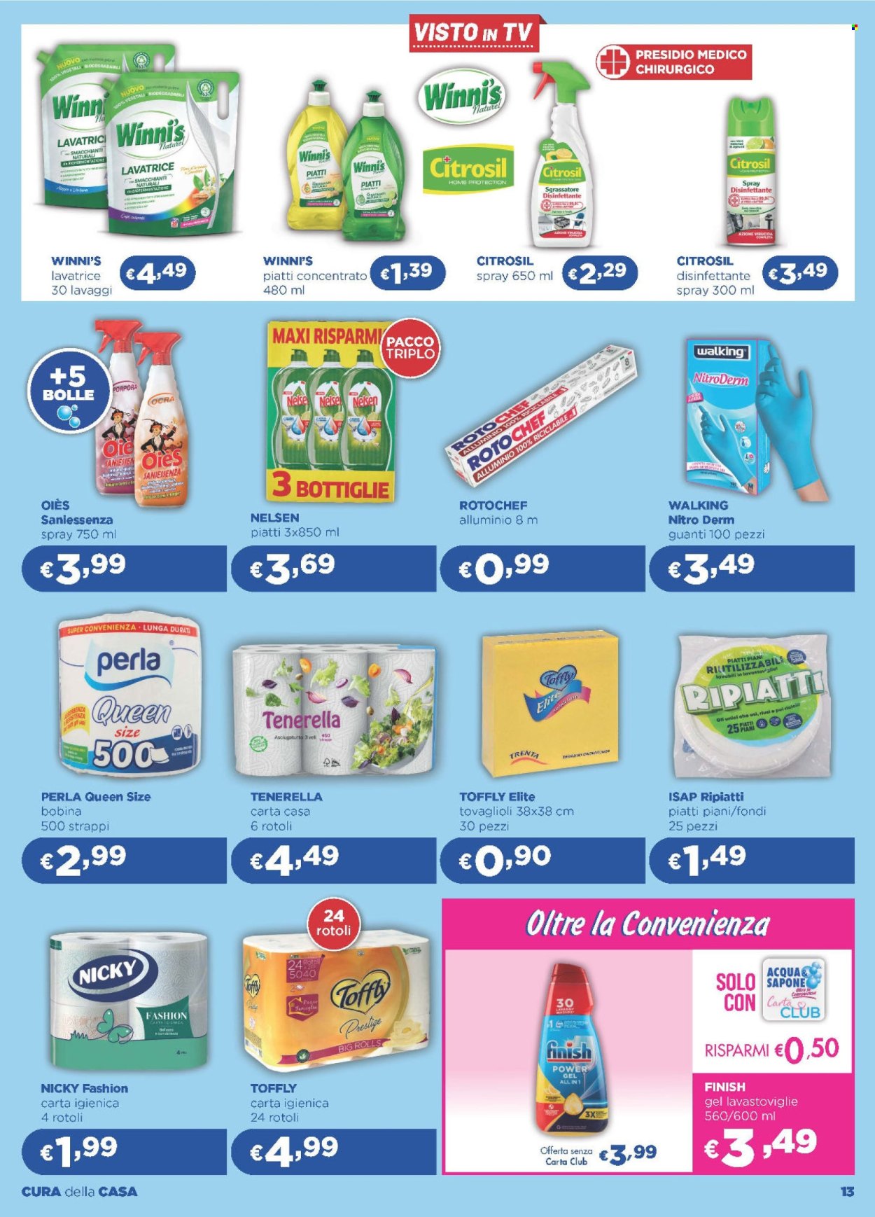 Volantino Acqua & Sapone - 24/7/2025 - 12/8/2025. Pagina 13