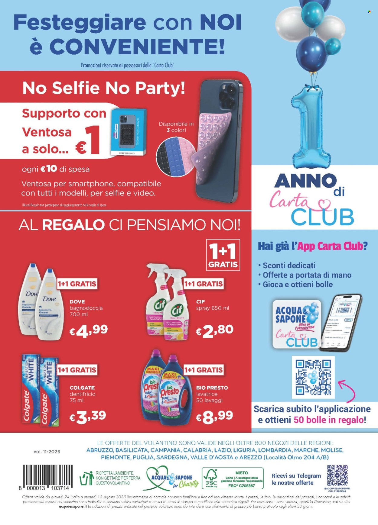 Volantino Acqua & Sapone - 24/7/2025 - 12/8/2025. Pagina 16