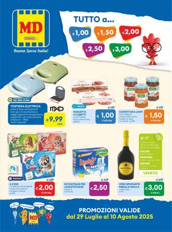 Volantino MD Discount - 29/7/2025 - 10/8/2025.
