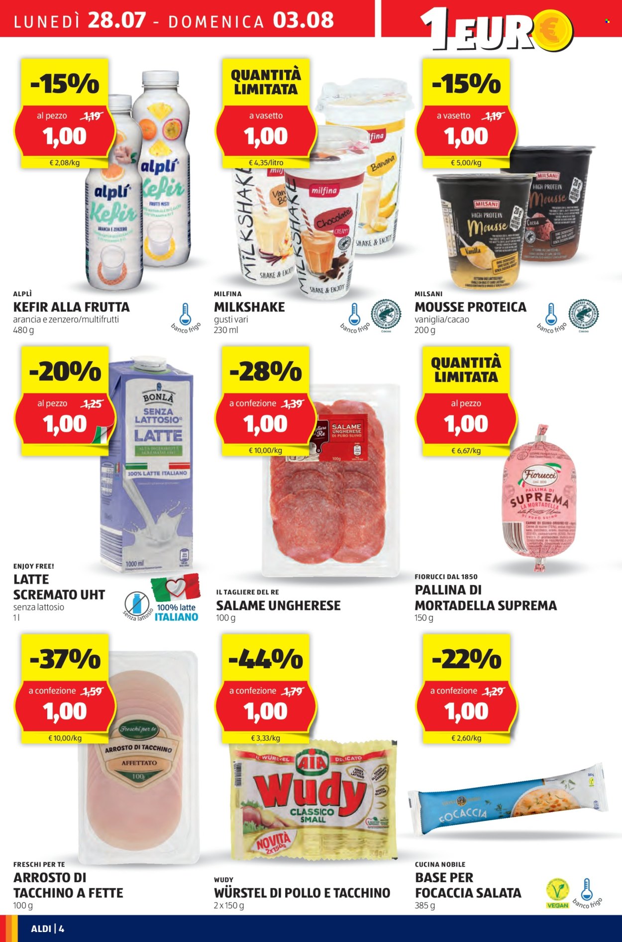 Volantino Aldi - 28/7/2025 - 3/8/2025. Pagina 4