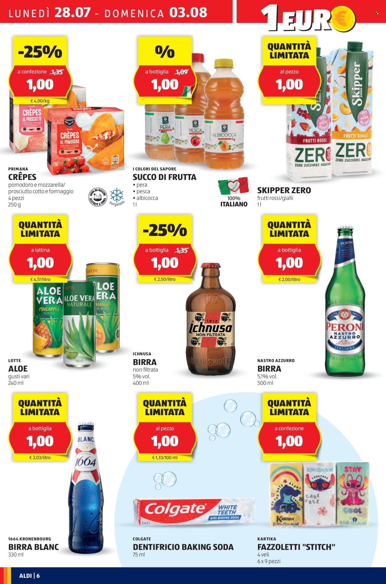 Volantino Aldi - 28/7/2025 - 3/8/2025. Pagina 6