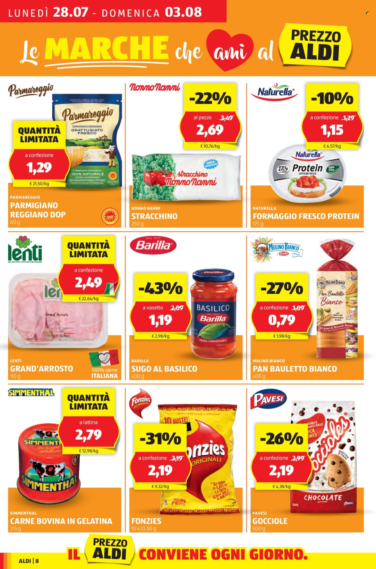 Volantino Aldi - 28/7/2025 - 3/8/2025. Pagina 8