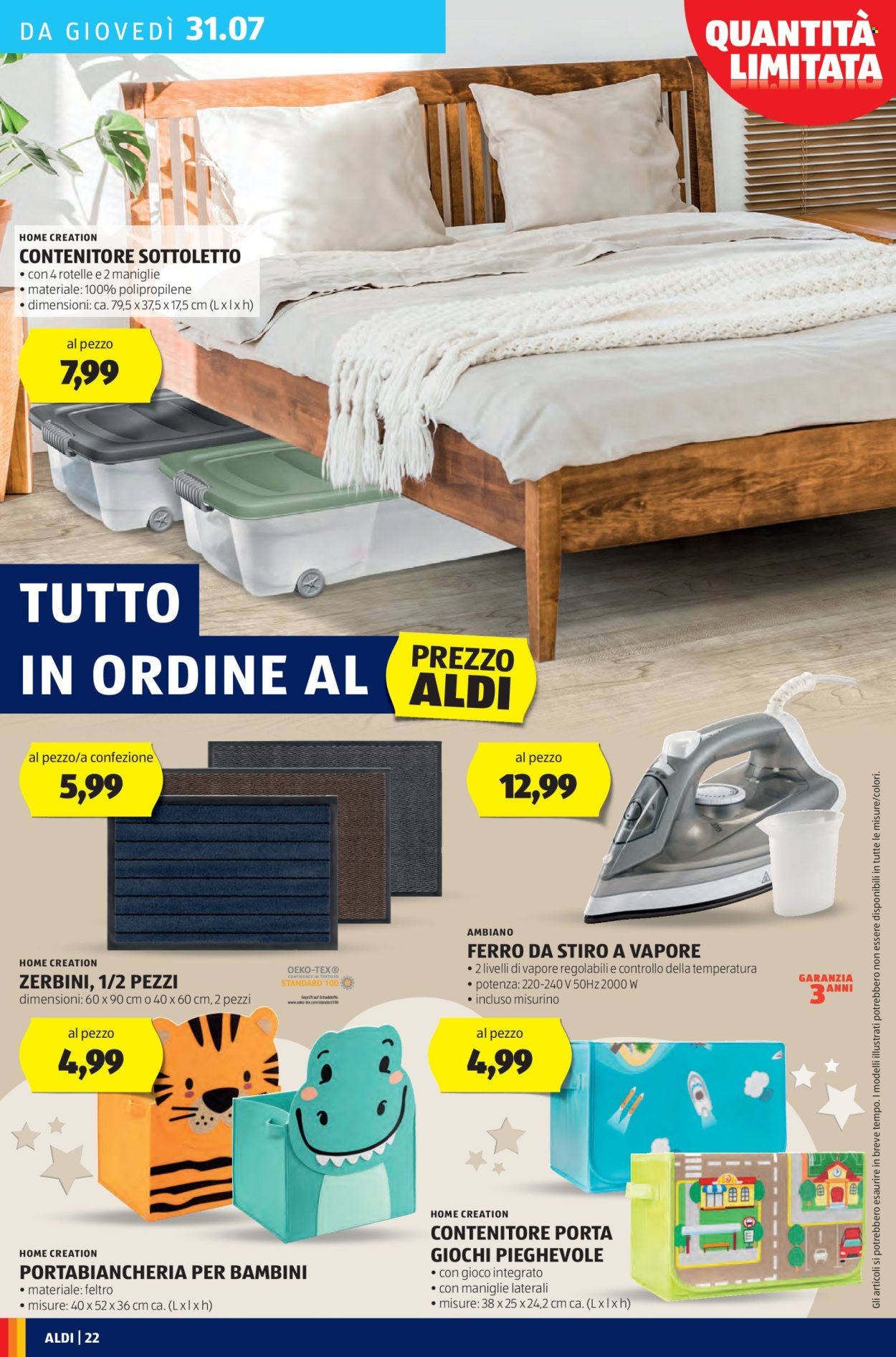 Volantino Aldi - 28/7/2025 - 3/8/2025. Pagina 22