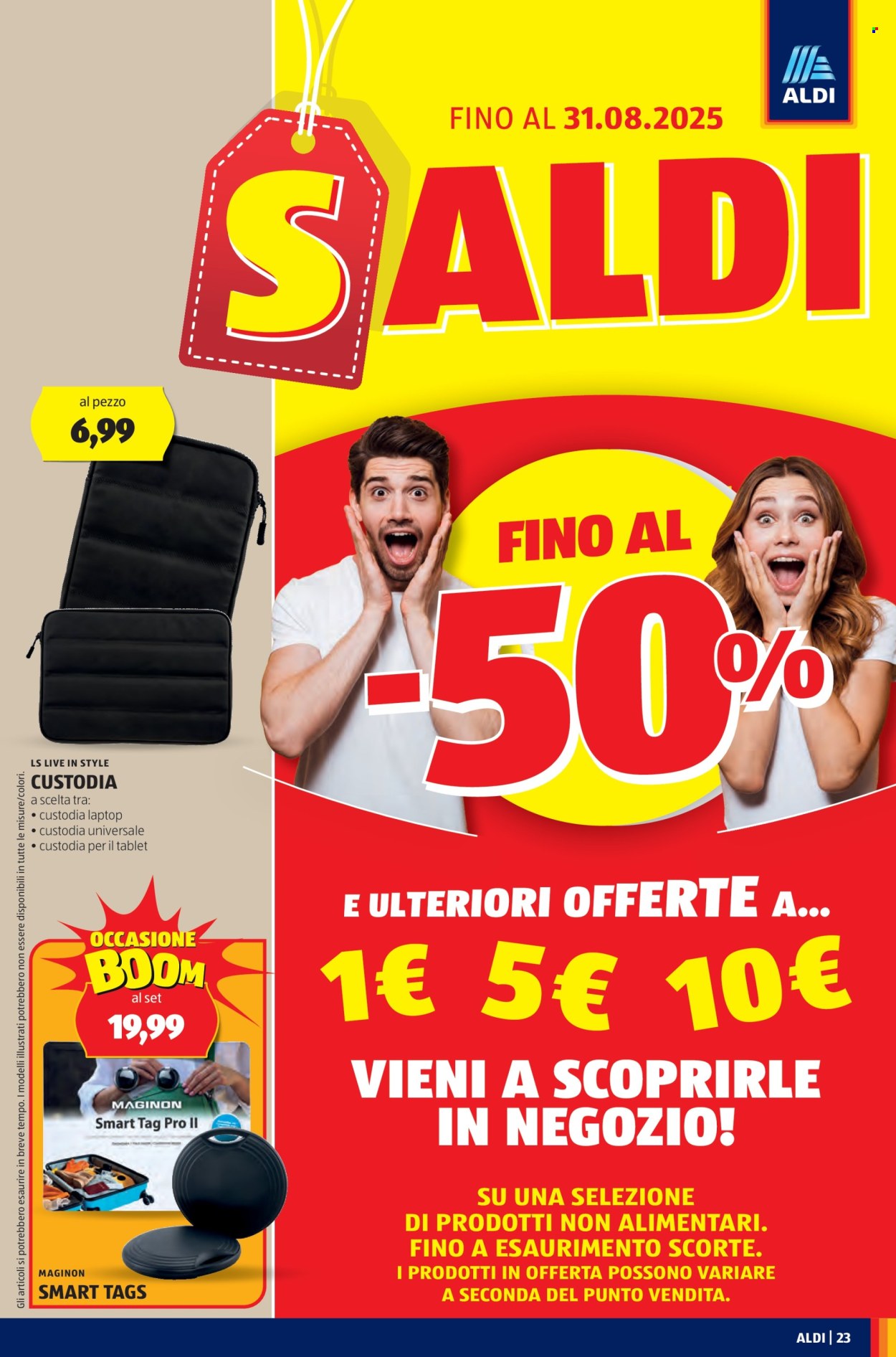 Volantino Aldi - 28/7/2025 - 3/8/2025. Pagina 23