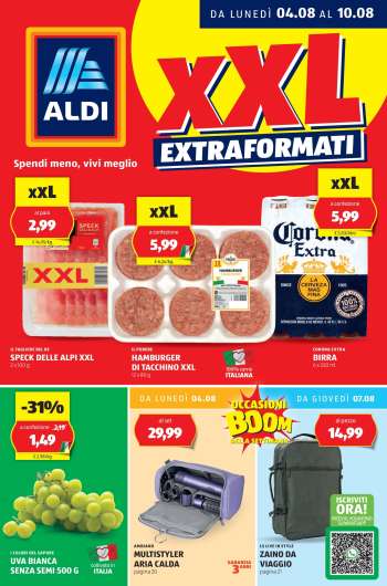 Volantino Aldi - 4/8/2025 - 10/8/2025.