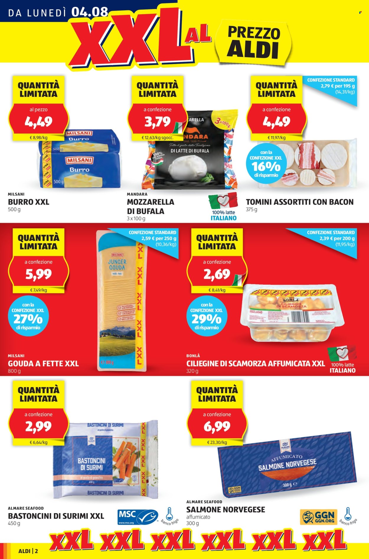 Volantino Aldi - 4/8/2025 - 10/8/2025. Pagina 2