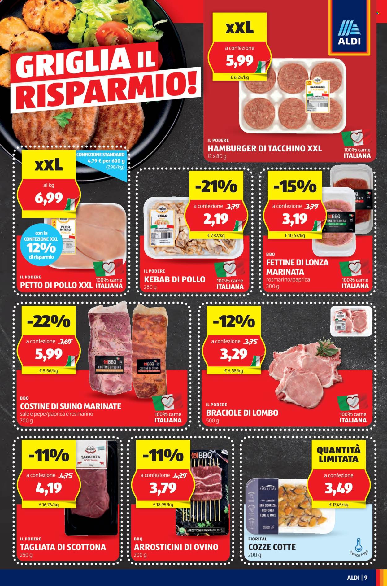 Volantino Aldi - 4/8/2025 - 10/8/2025. Pagina 9