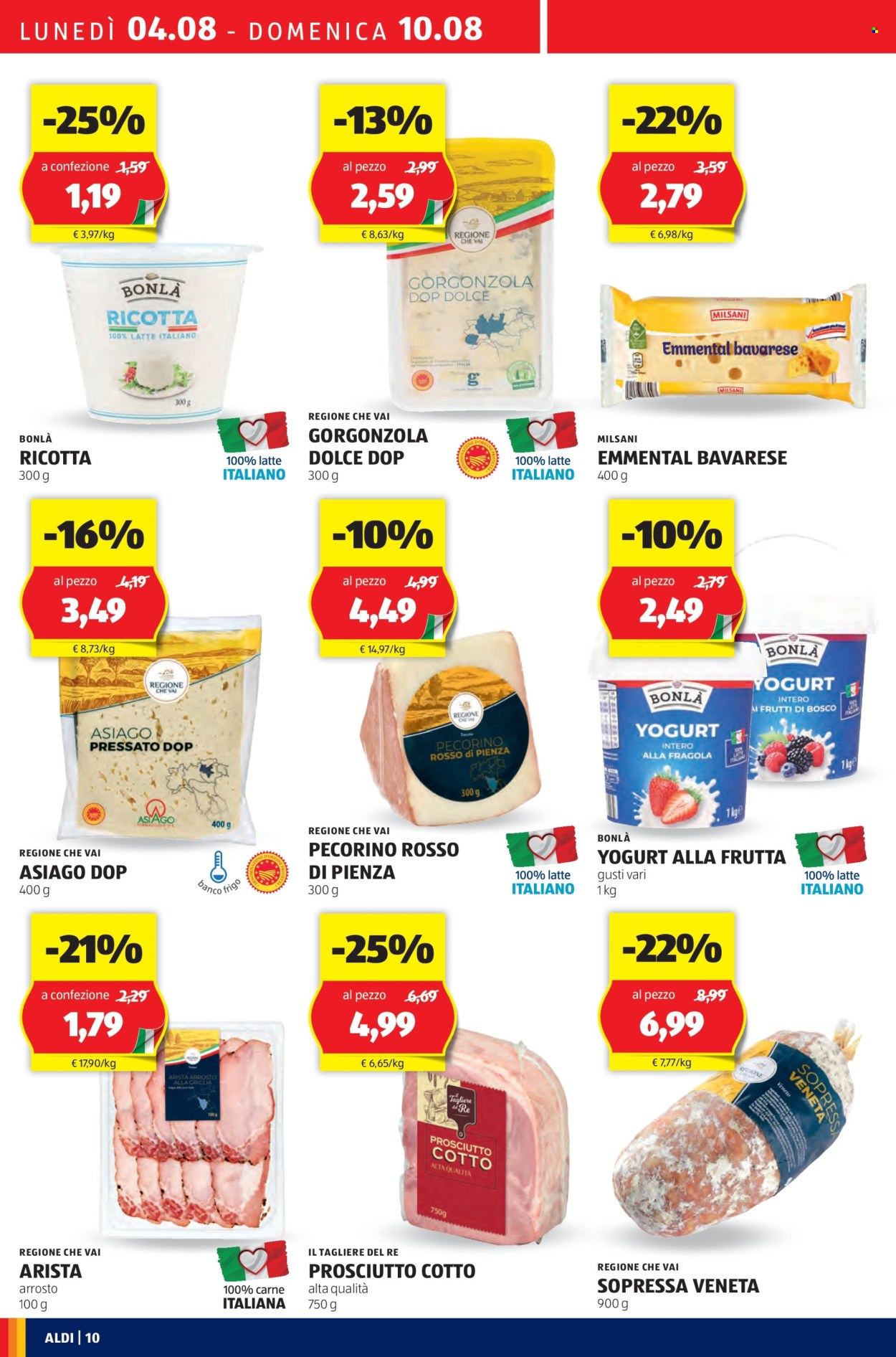 Volantino Aldi - 4/8/2025 - 10/8/2025. Pagina 10