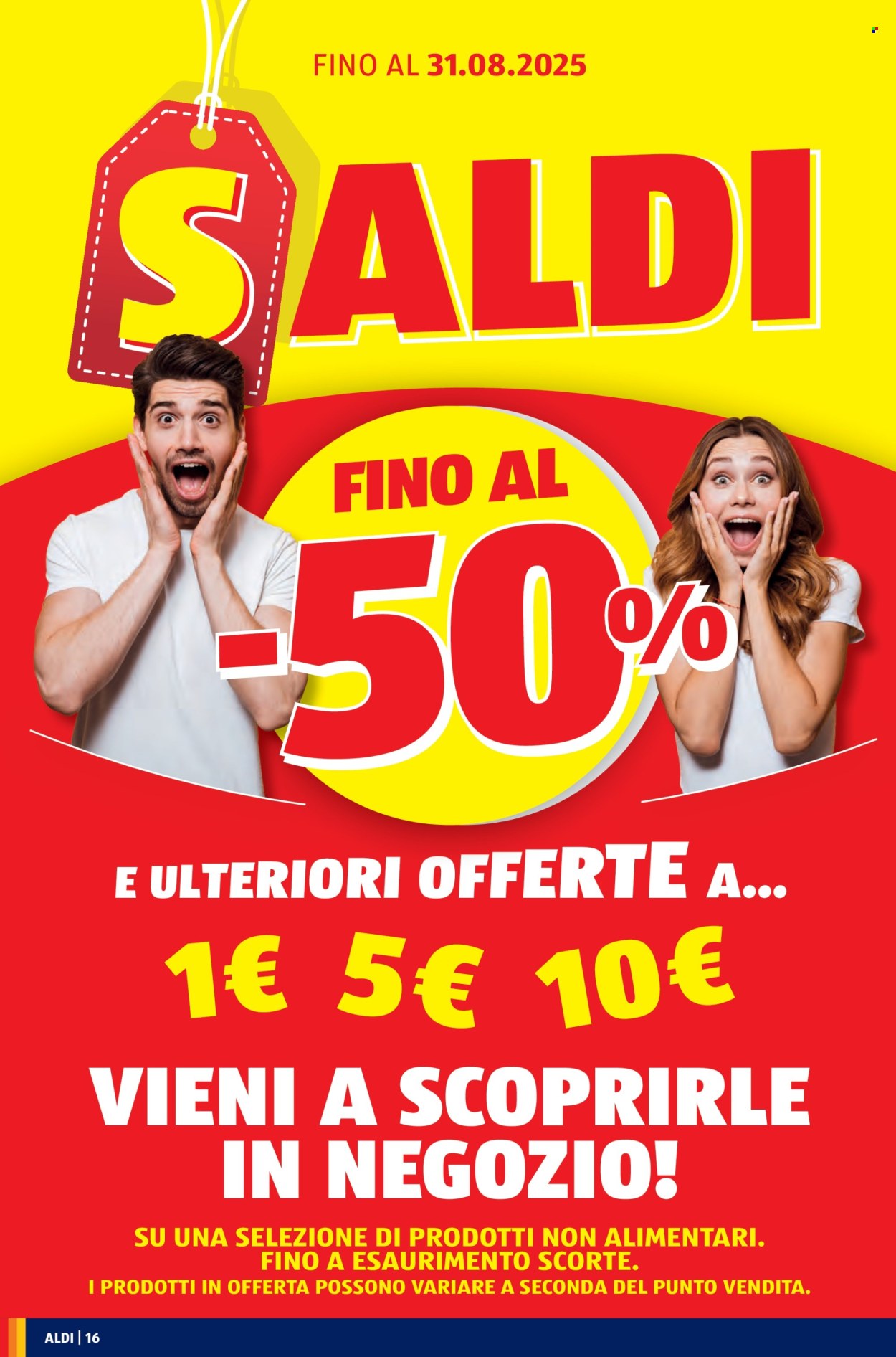 Volantino Aldi - 4/8/2025 - 10/8/2025. Pagina 16