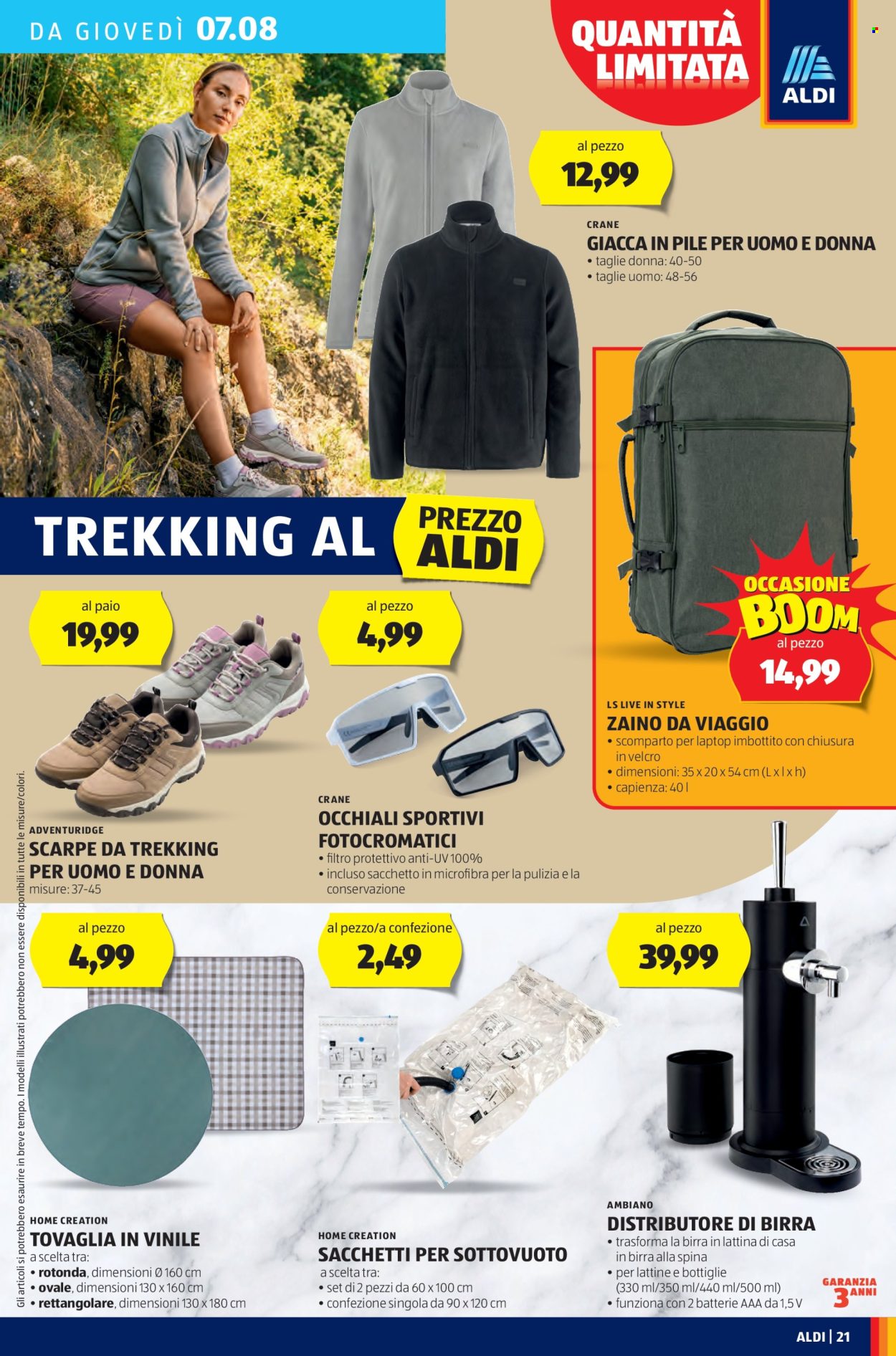 Volantino Aldi - 4/8/2025 - 10/8/2025. Pagina 21