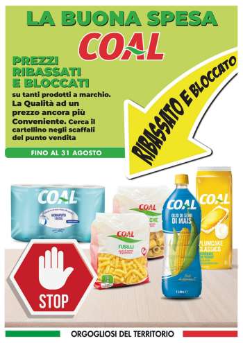 Volantino COAL - 16/7/2025 - 31/8/2025.