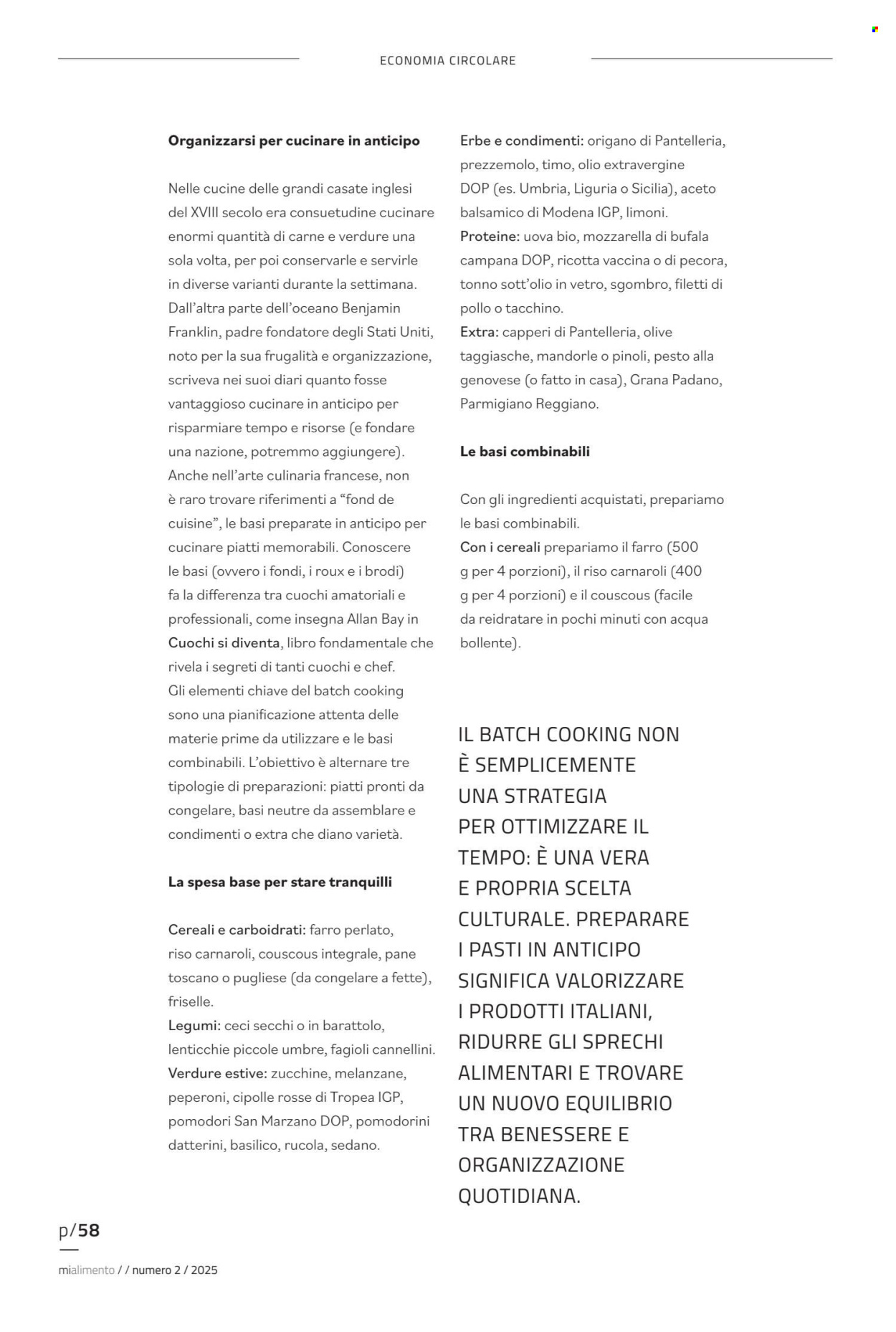 Volantino COAL. Pagina 58