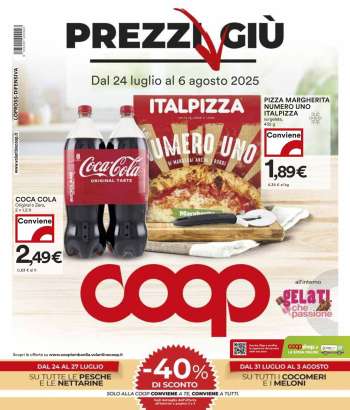 Volantino Coop - 24/7/2025 - 6/8/2025.
