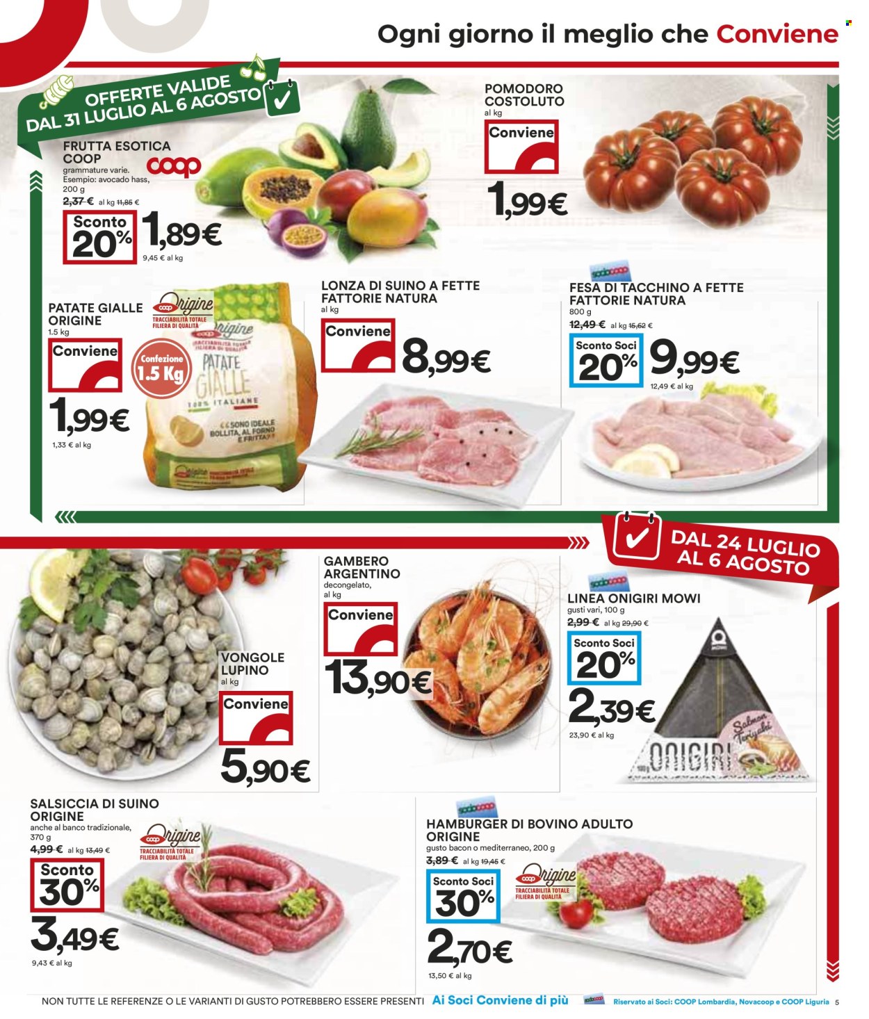 Volantino Coop - 24/7/2025 - 6/8/2025. Pagina 5