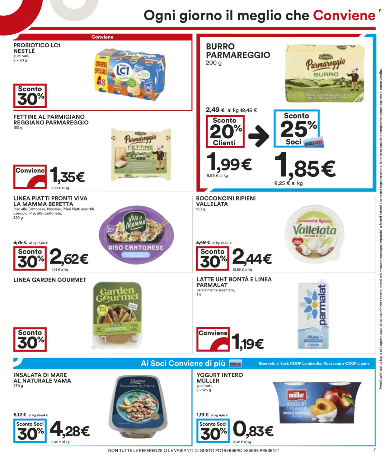 Volantino Coop - 24/7/2025 - 6/8/2025. Pagina 7