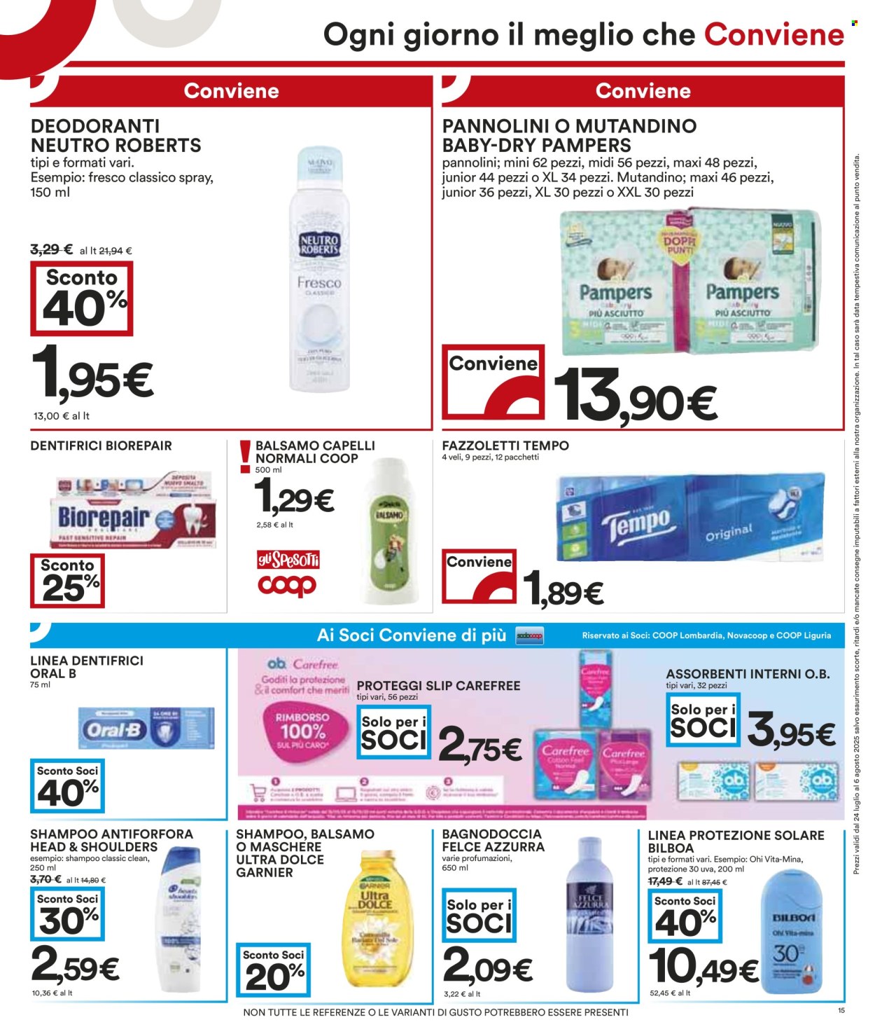 Volantino Coop - 24/7/2025 - 6/8/2025. Pagina 15