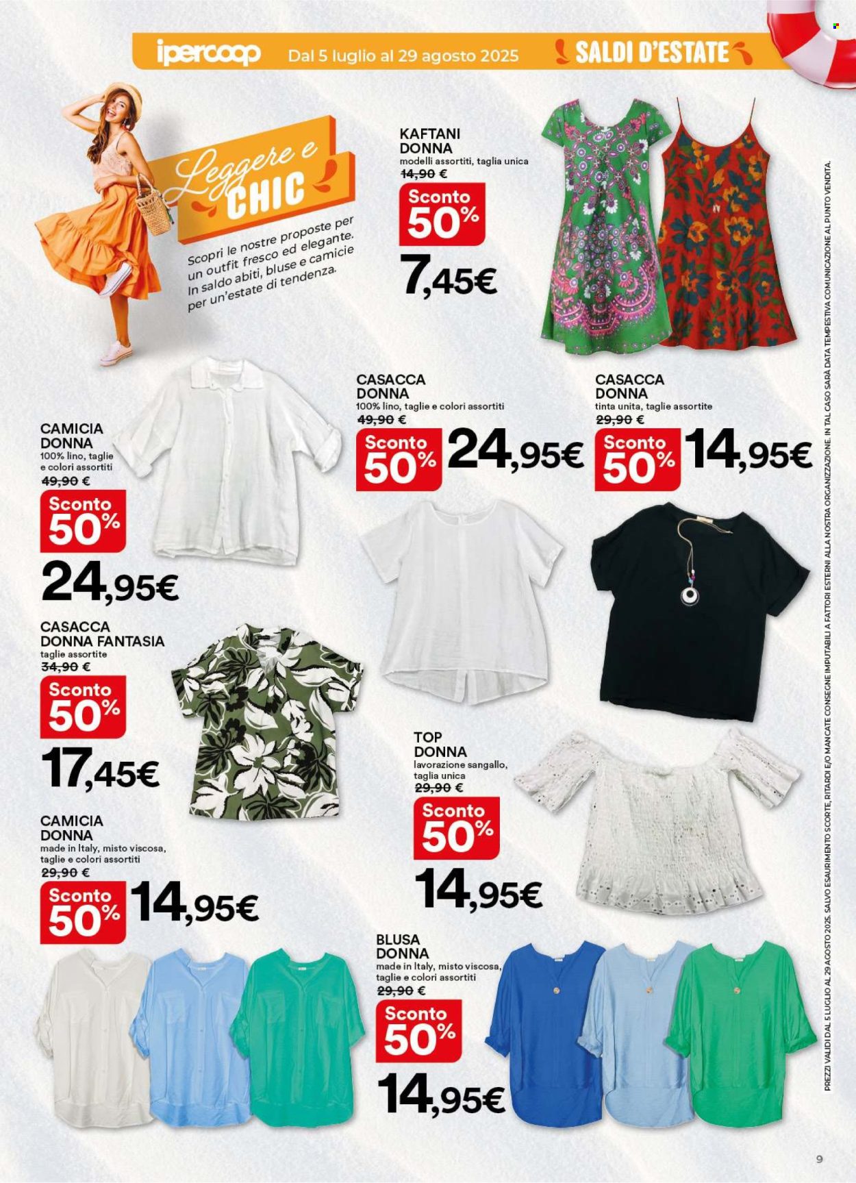 Volantino Coop - 5/7/2025 - 29/8/2025. Pagina 9