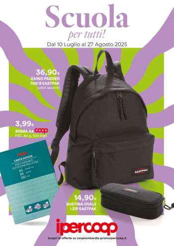 Volantino Coop - 10/7/2025 - 27/8/2025.