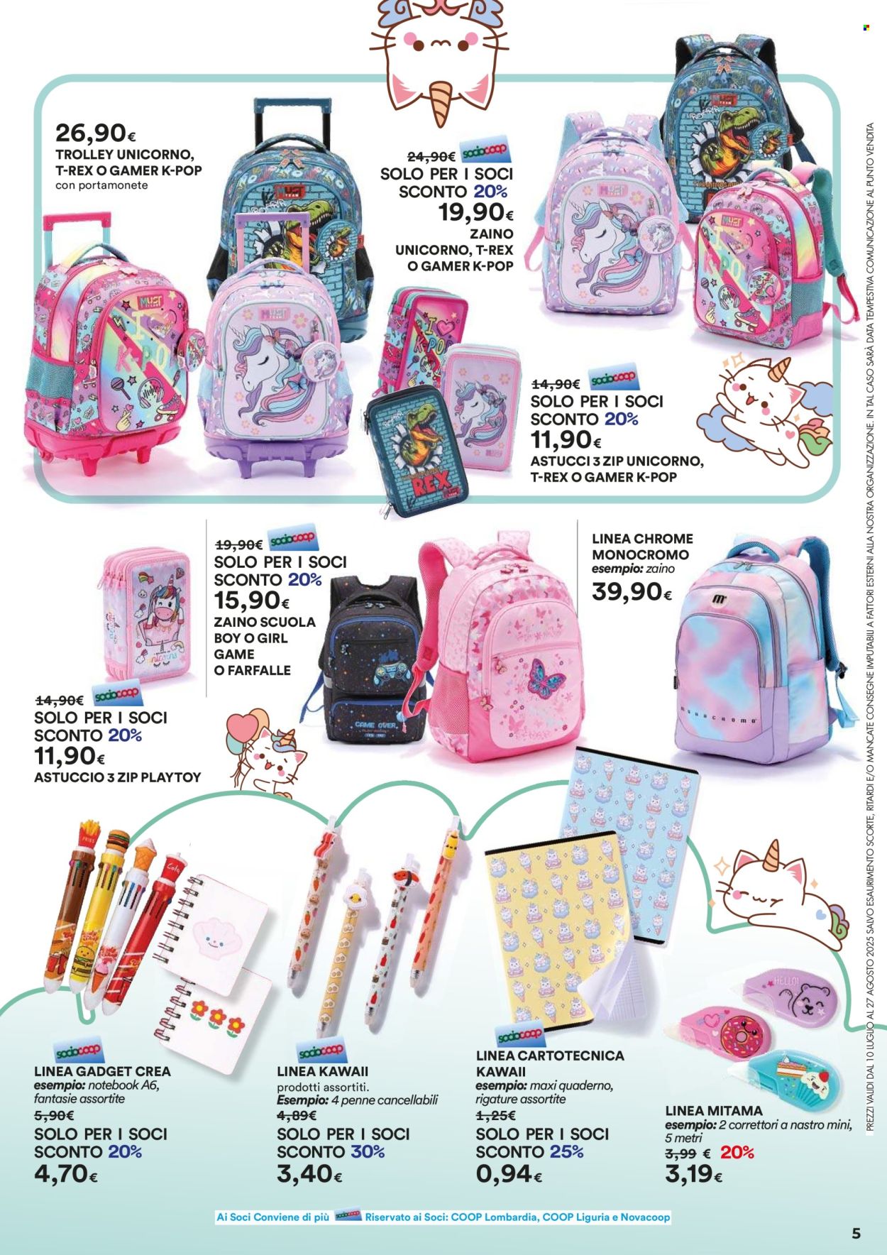 Volantino Coop - 10/7/2025 - 27/8/2025. Pagina 5