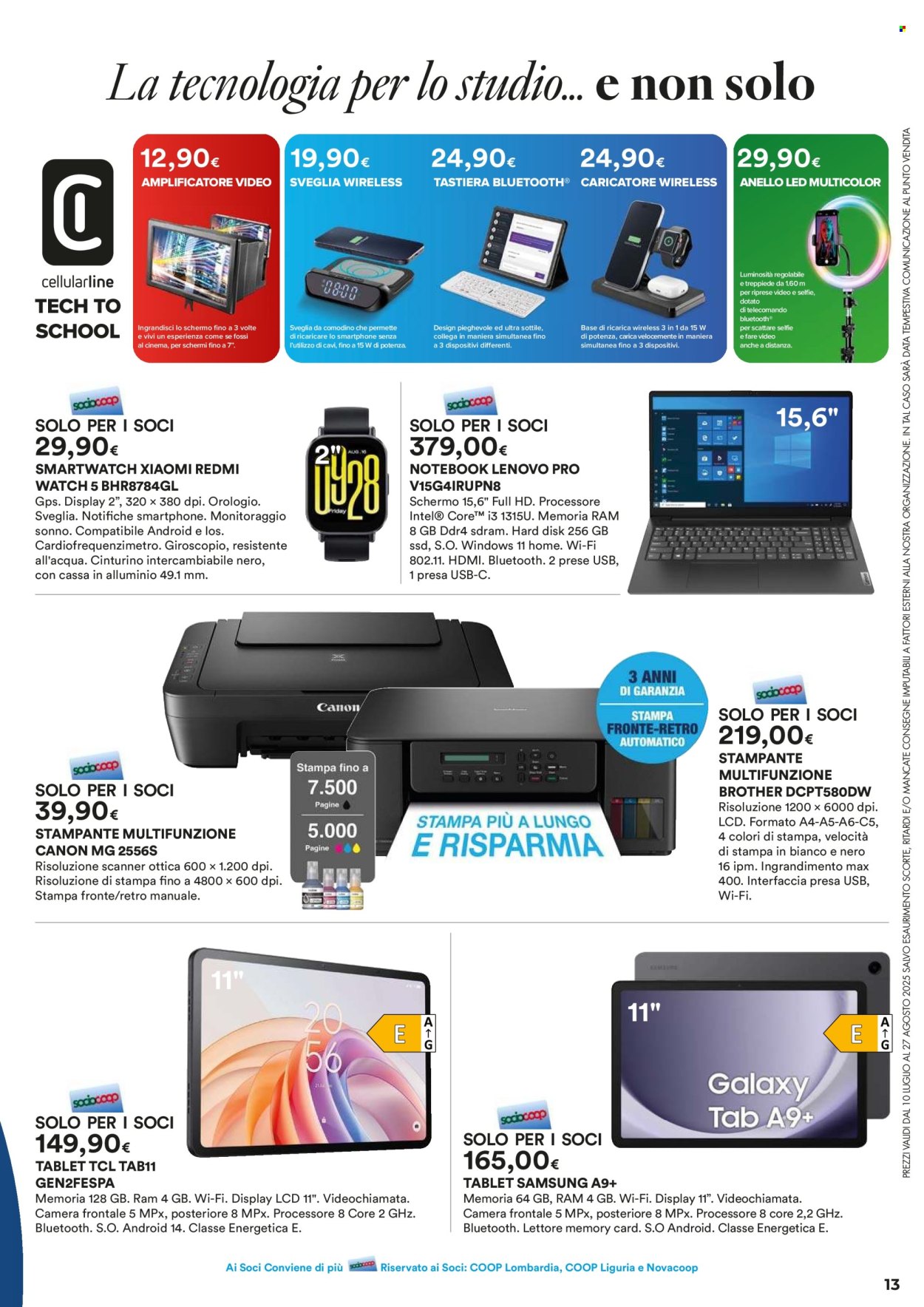 Volantino Coop - 10/7/2025 - 27/8/2025. Pagina 13