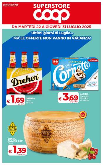 Volantino Coop - 22/7/2025 - 31/7/2025.