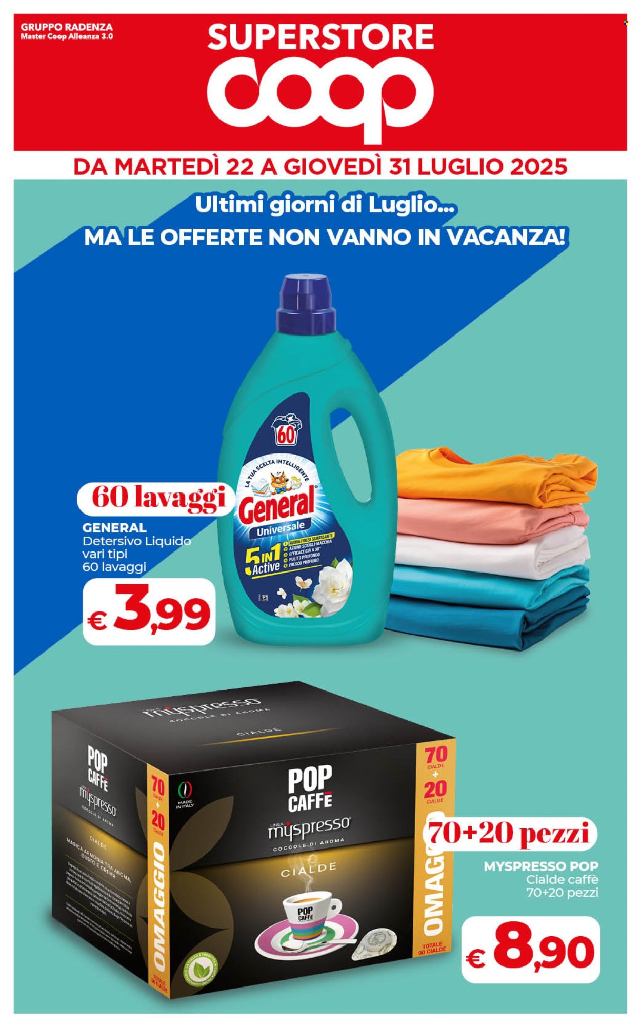 Volantino Coop - 22/7/2025 - 31/7/2025. Pagina 2