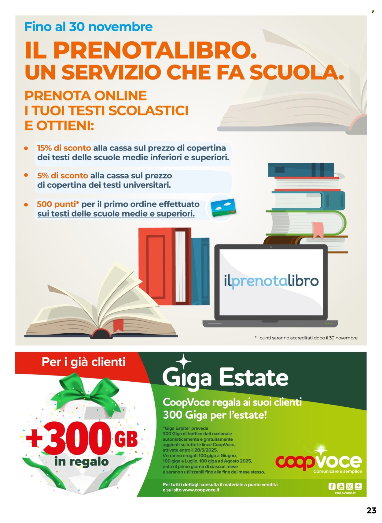 Volantino Coop - 24/7/2025 - 6/8/2025. Pagina 23