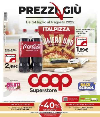 Volantino Coop - 24/7/2025 - 6/8/2025.