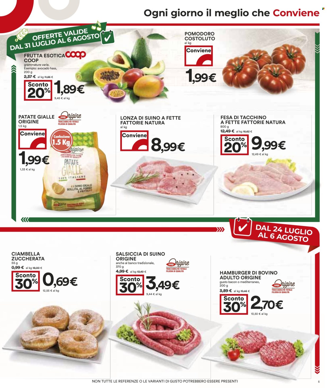 Volantino Coop - 24/7/2025 - 6/8/2025. Pagina 5