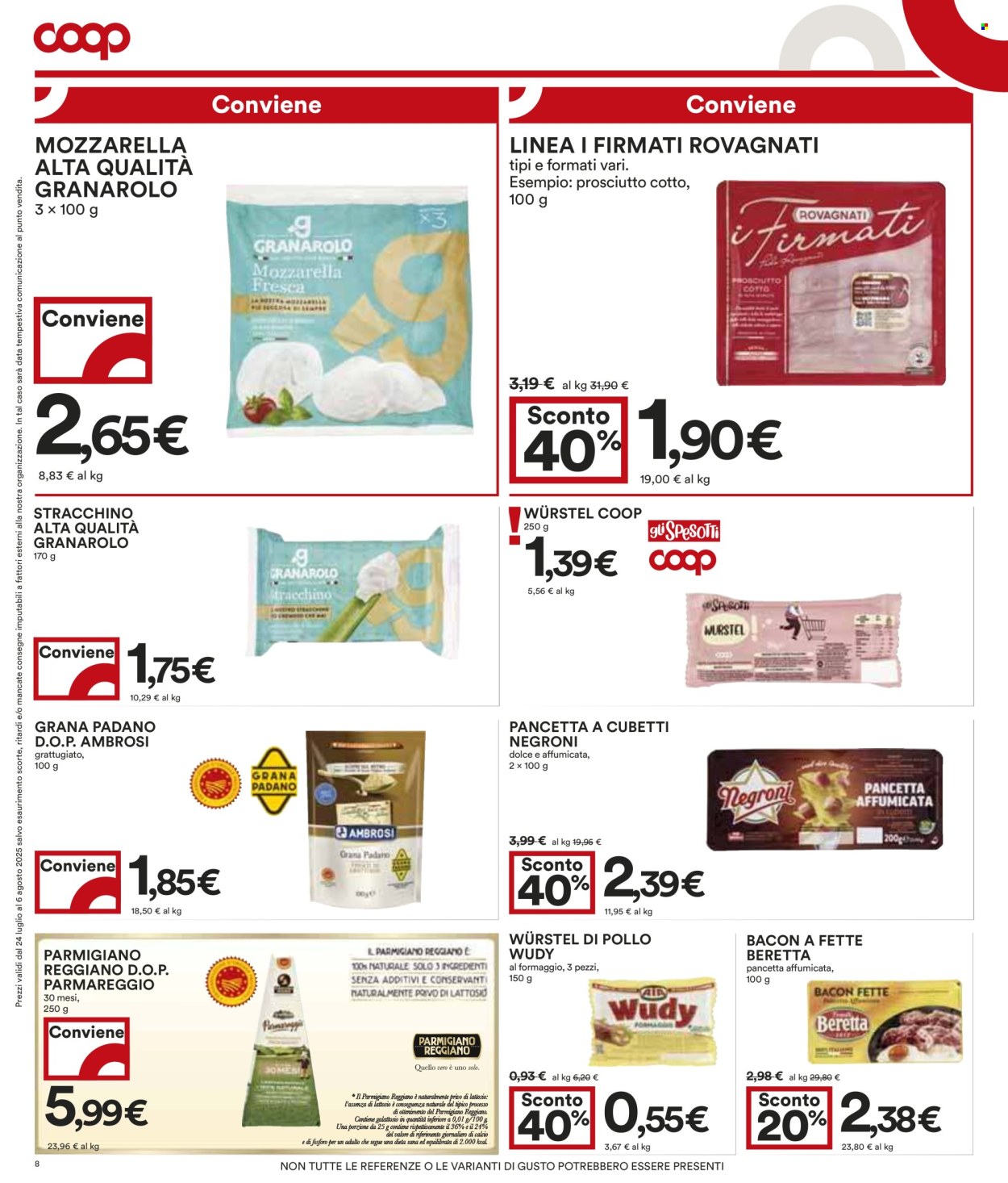 Volantino Coop - 24/7/2025 - 6/8/2025. Pagina 8