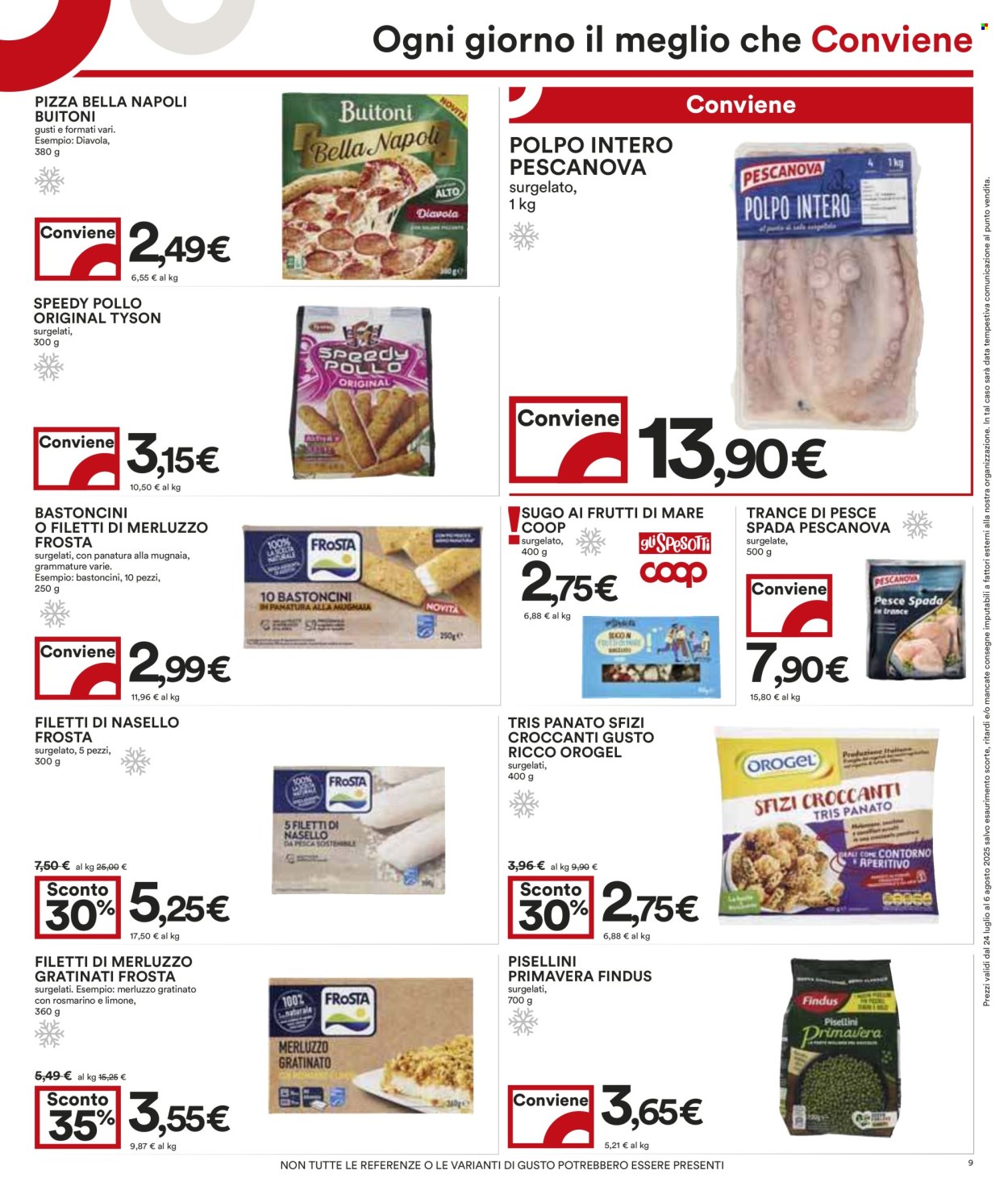 Volantino Coop - 24/7/2025 - 6/8/2025. Pagina 9